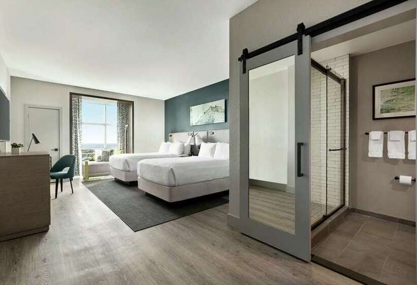 Quarto Estandar 2 Camas Casal, Alba, Tapestry Collection By Hilton