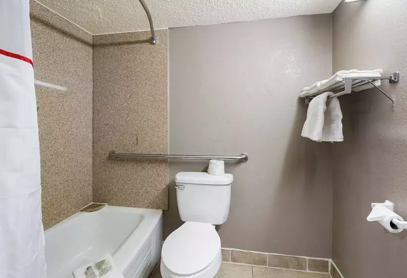 Deluxe-huone Soveltuu Liikuntarajoitteisille, Red Roof Inn New Stanton