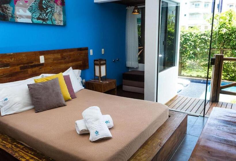 سوییت با چشم‌انداز استخر, Pousada Arágua