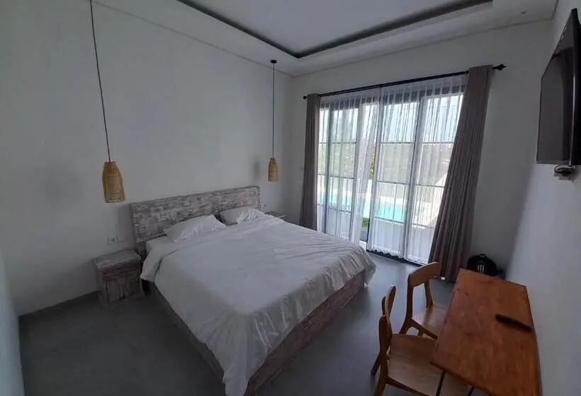 キングサイズベッドのスタンダードルーム, Sari Hills Bali