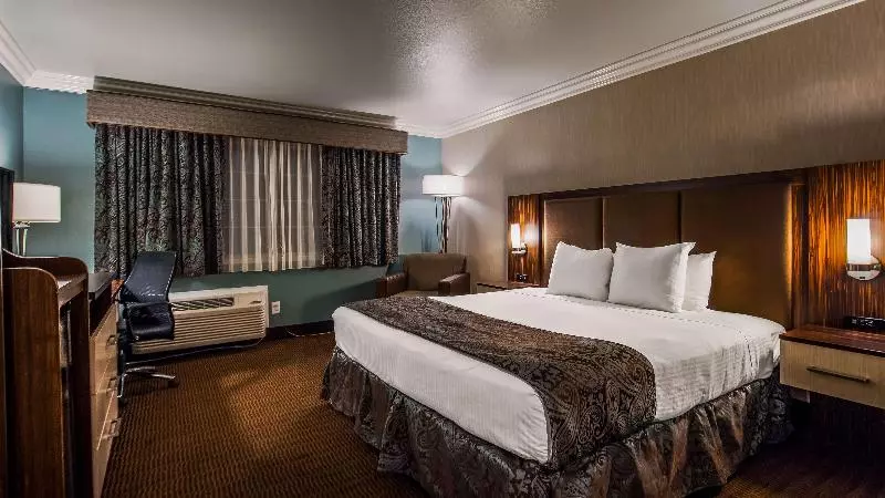 اتاق استاندارد با تخت بزرگ, Best Western University Inn Santa Clara