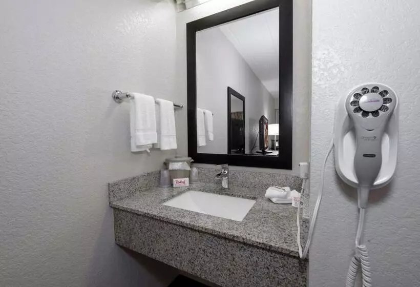 キングサイズベッドのスタンダードルーム, Red Roof Inn Danville, Pa