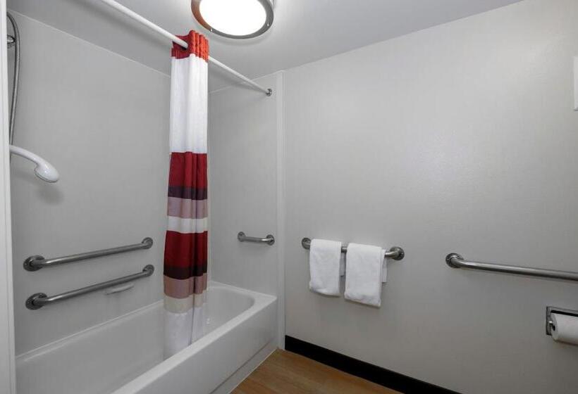 Номер Стандарт Двуспальная Кровать Адаптированный для Инвалидов, Red Roof Inn Danville, Pa