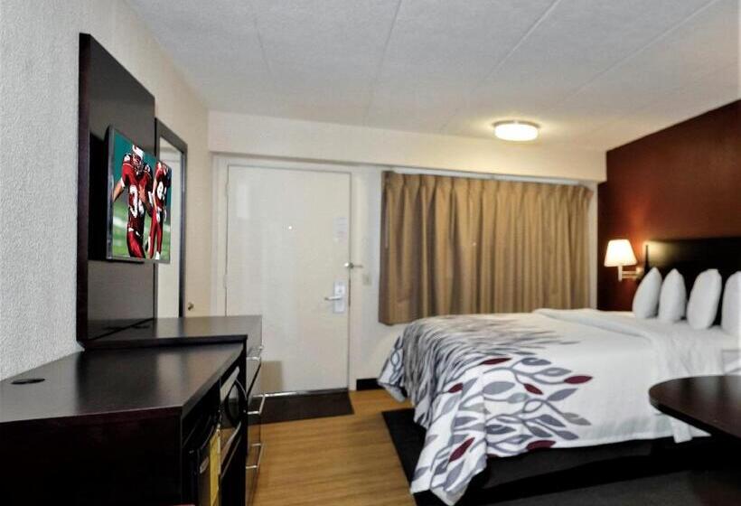 스탠다드 룸 킹사이즈 침대, Red Roof Inn Detroit  Troy