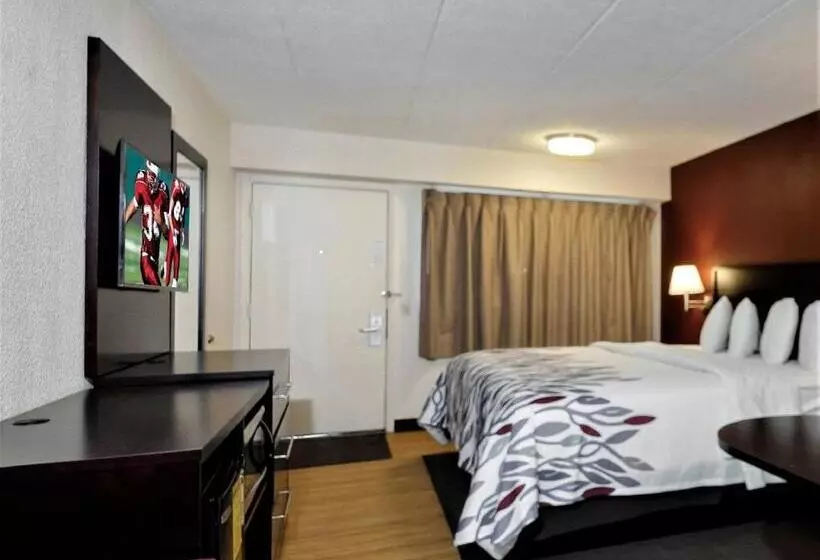 キングサイズベッドのデラックスルーム, Red Roof Inn Detroit  Troy