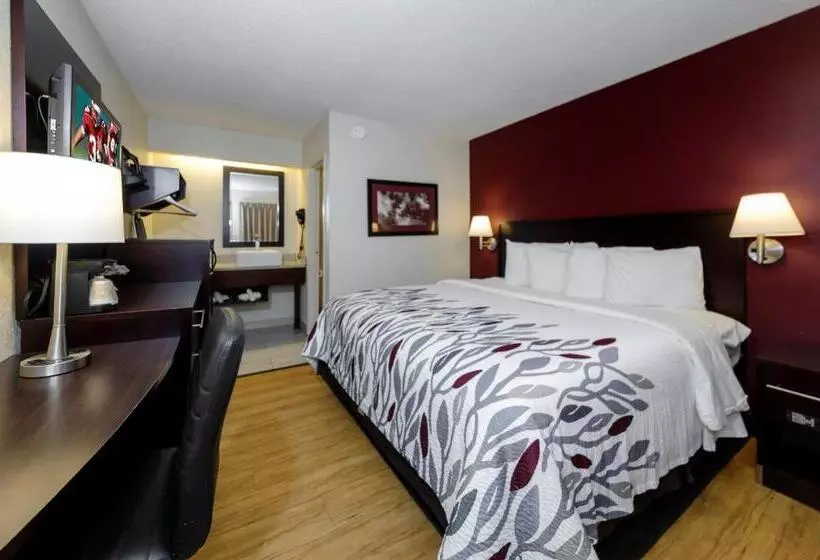 キングサイズベッドのデラックスルーム, Red Roof Inn Detroit  Troy
