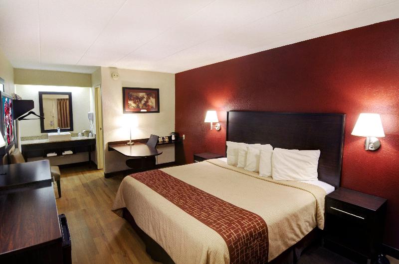 اتاق سوپریور با تخت بزرگ, American Inn & Suites Bishop Airport Flint