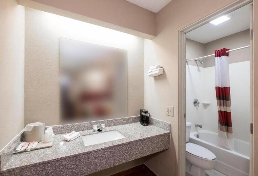חדר סופריור עם מיטת קינג, Red Roof Inn Jackson Downtown  Fairgrounds