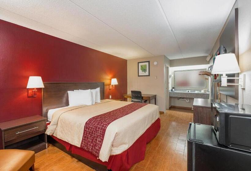 اتاق لوکس با تخت بزرگ, Red Roof Inn Jackson Downtown  Fairgrounds