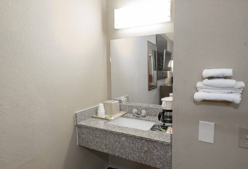 غرفة ديلوكس لذوى الاحتياجات الخاصة, Red Roof Inn Jackson Downtown  Fairgrounds