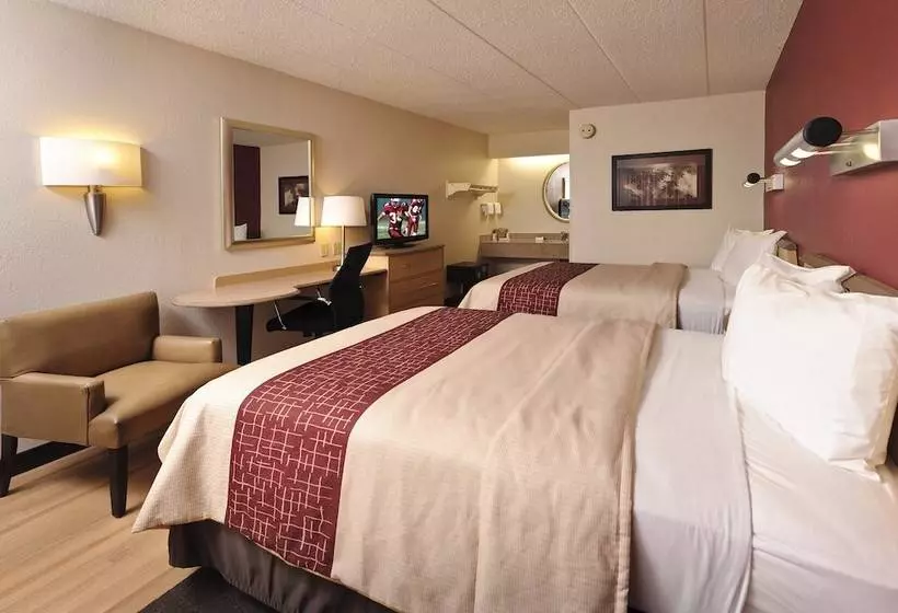 ２ダブルベッドのスタンダードルーム, Red Roof Inn Lexington South