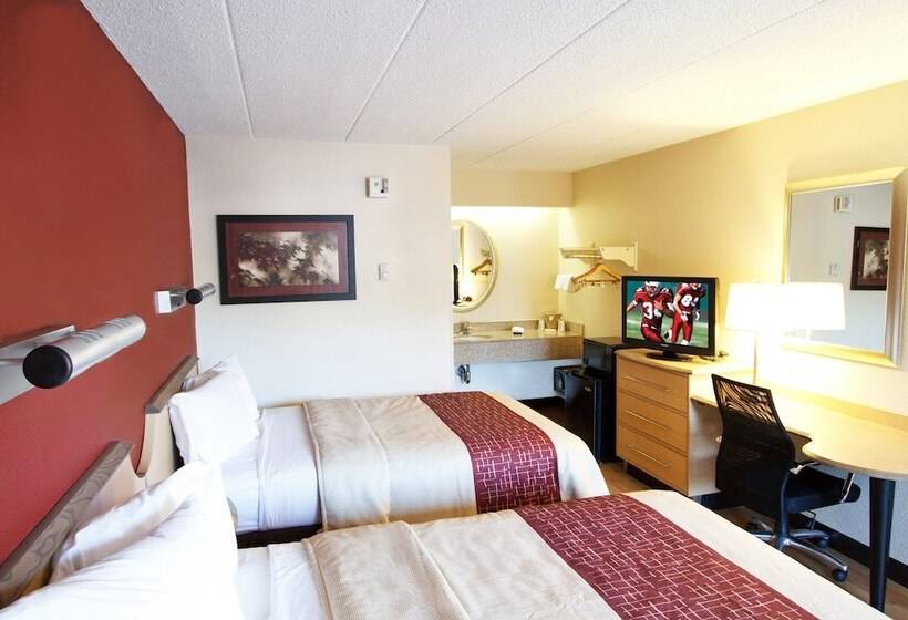غرفه قياسيه سريرين مزدوجين, Red Roof Inn Lexington South