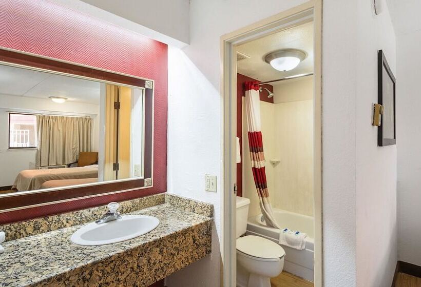 스탠다드 룸 더블 침대 2개, Rodeway Inn Tampa Near Busch Gardensusf