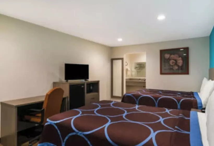 اتاق استاندارد با 2 تخت دوبل, Super 8 By Wyndham Wichita Falls
