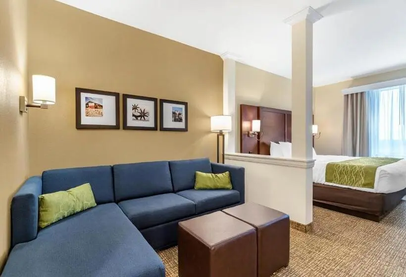 سوئیت با تخت بزرگ, Comfort Suites San Antonio Ft Sam Houston Sammc Area