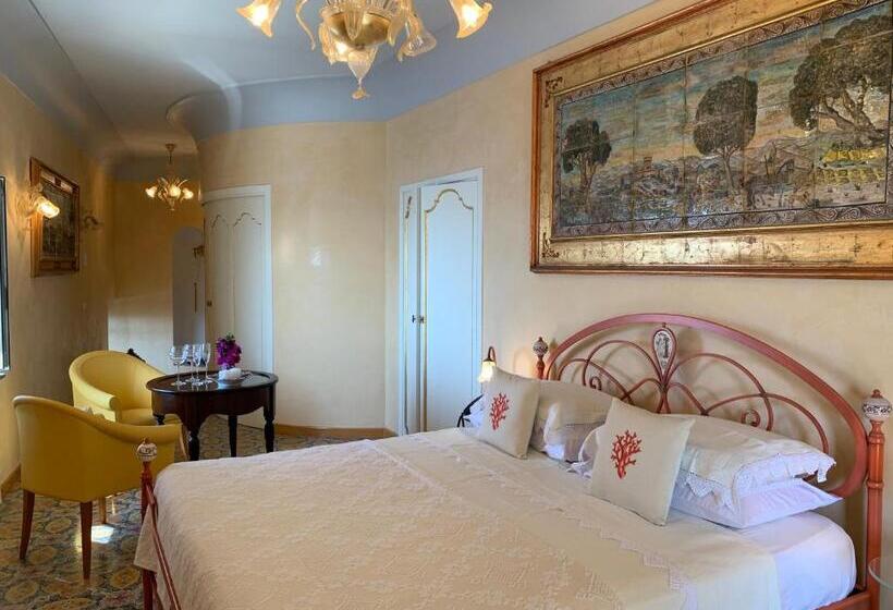 オーシャンビューデラックスルームバルコニー付き, Villa Le Baste