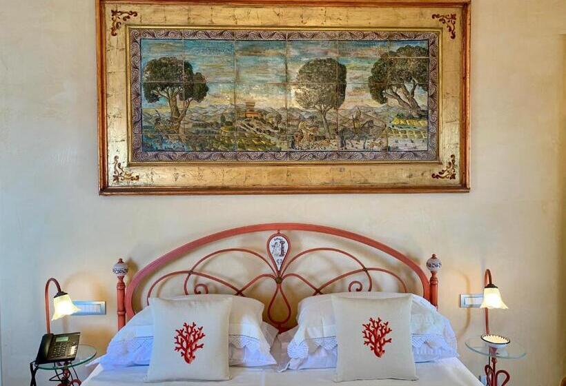 オーシャンビューデラックスルームバルコニー付き, Villa Le Baste