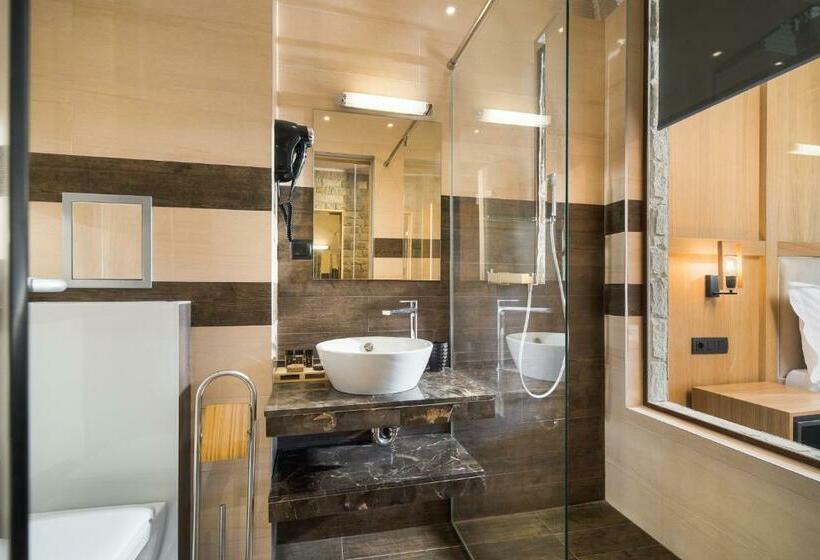 غرفة قياسية مزوَّدة بتراس, And Spa Moreni