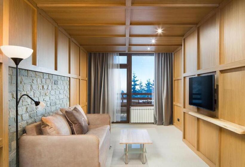 شقة غرفة نوم واحدة مزودة بشُرفة, And Spa Moreni