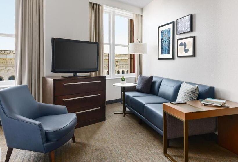 סטודיו סטנדרט, מיטה זוגית, Residence Inn Atlanta Downtown