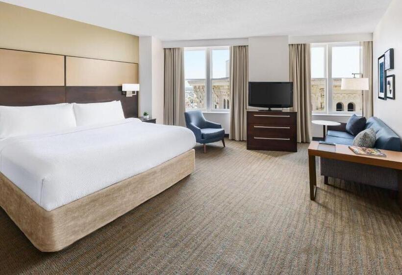 إستوديو قياسى سرير كينج, Residence Inn Atlanta Downtown