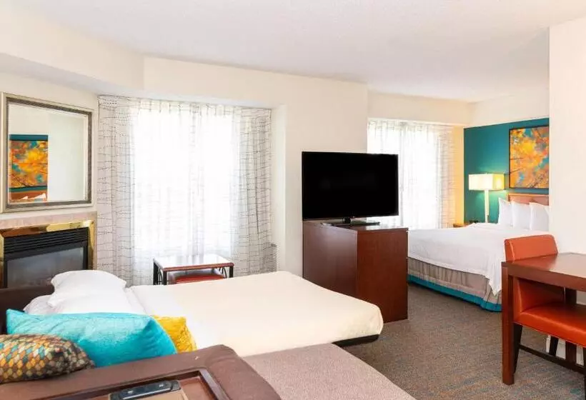 クイーンベッドのスタンダードスタジオ, Residence Inn By Marriott Evansville East