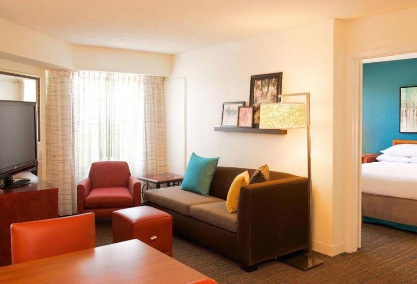 带2个卧室的套房, Residence Inn By Marriott Evansville East