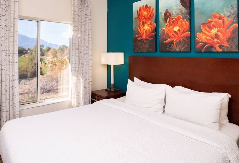 带双人床的标准工作室, Residence Inn Palm Desert