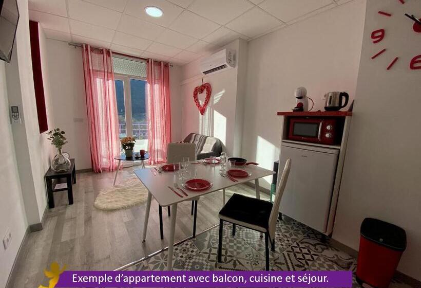Апартаменты 1 Спальня с Балконом, Domaine Des Anges