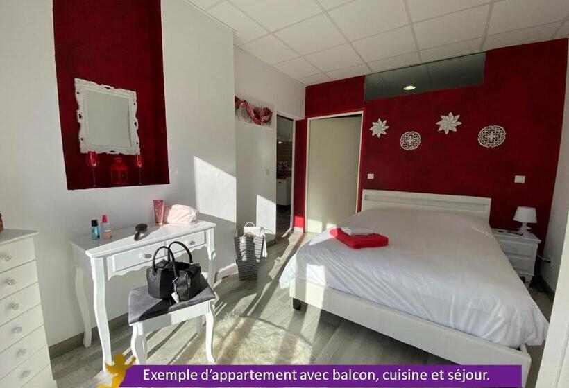 Апартаменты 1 Спальня с Балконом, Domaine Des Anges