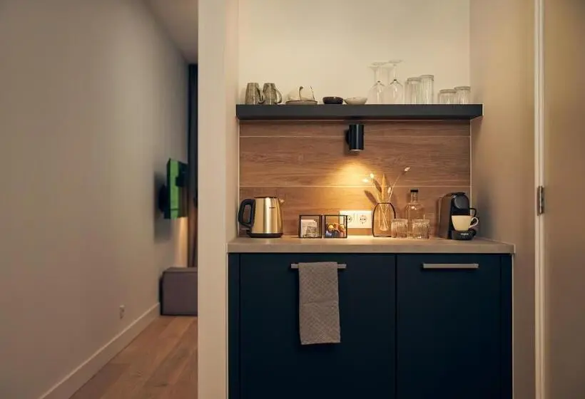 庭の見えるジュニアスイート, Boutique Hotel Beekhuizen