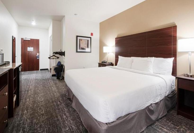 غرفة قياسية سرير كينج لذوى الإحتياجات الخاصة, Cobblestone Hotel & Suites   Two Rivers