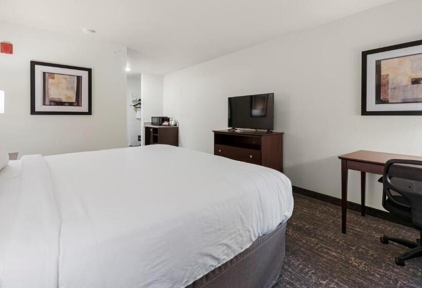 غرفة قياسية سرير كينج, Cobblestone Hotel & Suites   Two Rivers