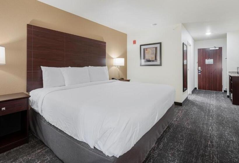 غرفة قياسية سرير كينج لذوى الإحتياجات الخاصة, Cobblestone Hotel & Suites   Two Rivers