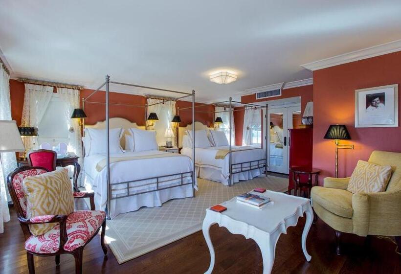 غرفة قياسية رباعية مطلة على الحديقة, Saybrook Point Resort & Marina