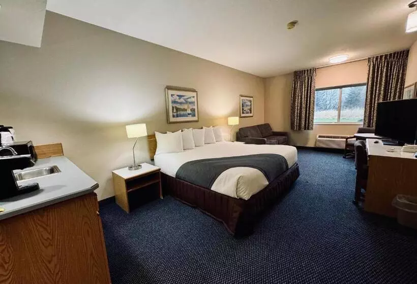 キングサイズベッドのスタンダードルーム, The Tillamook Inn