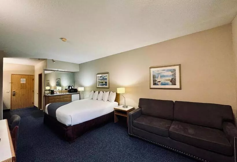 キングサイズベッドのスタンダードルーム, The Tillamook Inn