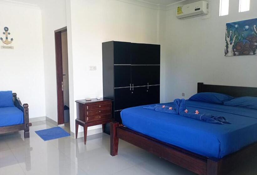 带泳池的标准三人间, Sea Star Bali