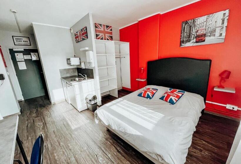 חדר סטודיו סטנדרד, Hôtel Les Jardins Dunkerque Center