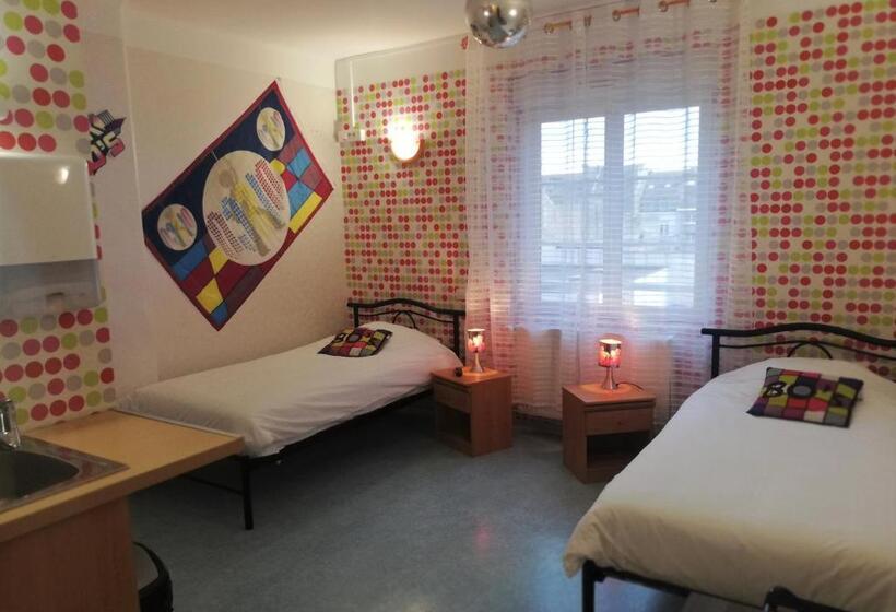 חדר סטנדרט נוף לגינה, Hôtel Les Jardins Dunkerque Center