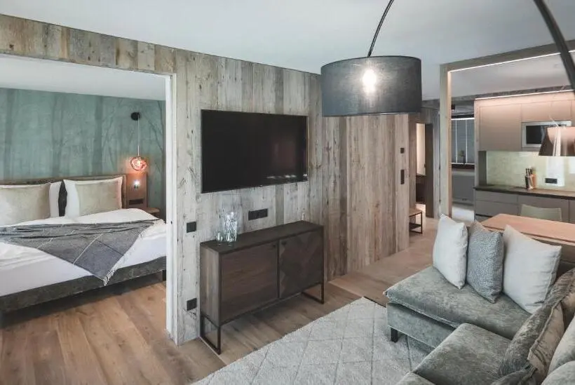 景色の見える一ベッドルームアパートメント, Luxegg   Mountain Lodge