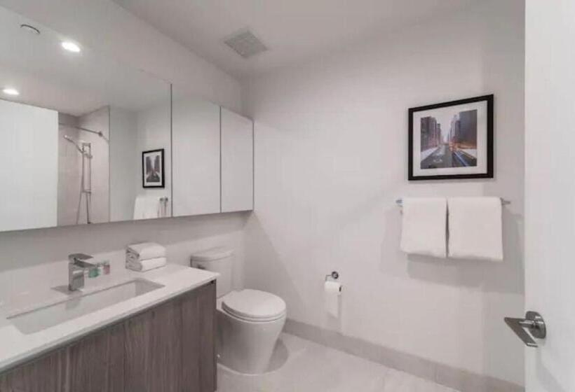 סוויטת אקזקיוטיב 2 חדרים, Level Chicago  Old Town