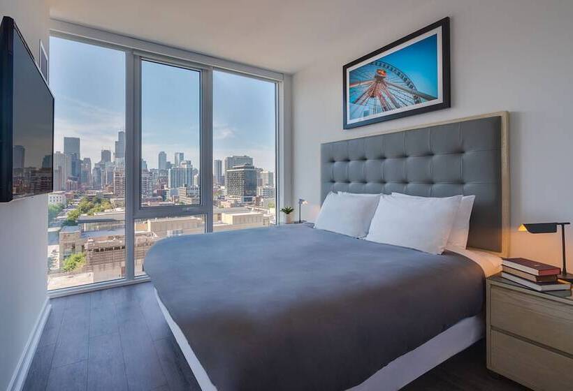 סוויטת אקזקיוטיב 2 חדרים, Level Chicago  Old Town