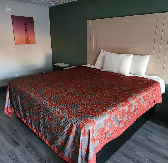 キングサイズベッドのスタンダードルーム, Americas Best Value Inn Longview