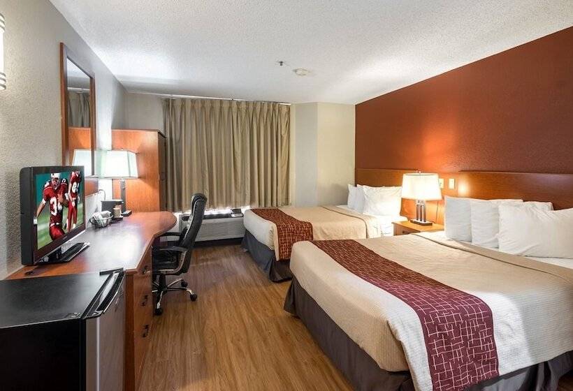 Номер Стандарт 2 Двуспальные Кровати, Greentree Inn Houston Iah Airport