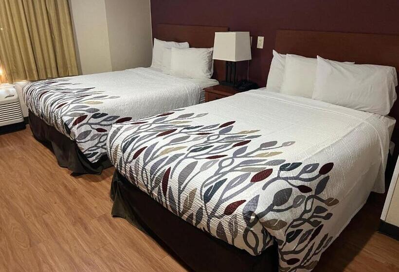 带2个双人床的标准工作室, Greentree Inn Houston Iah Airport