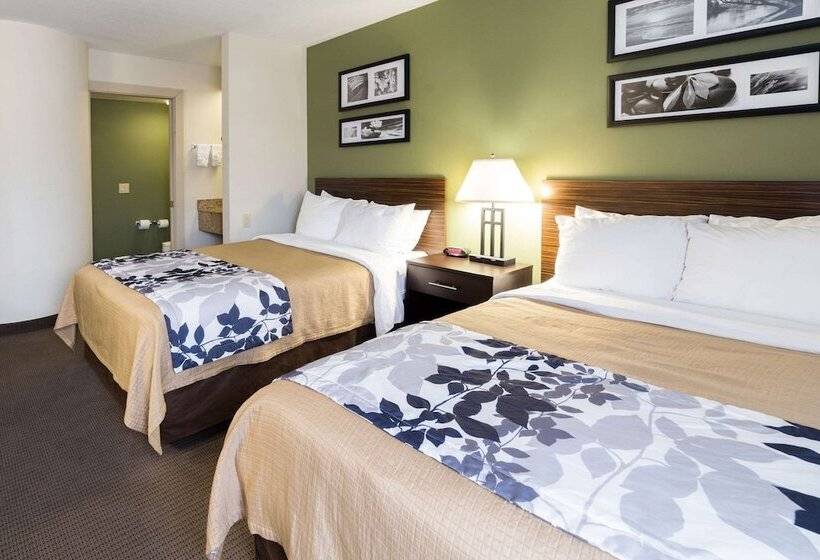 Номер Стандарт 2 Двуспальные Кровати, Sleep Inn Airport Phoenix