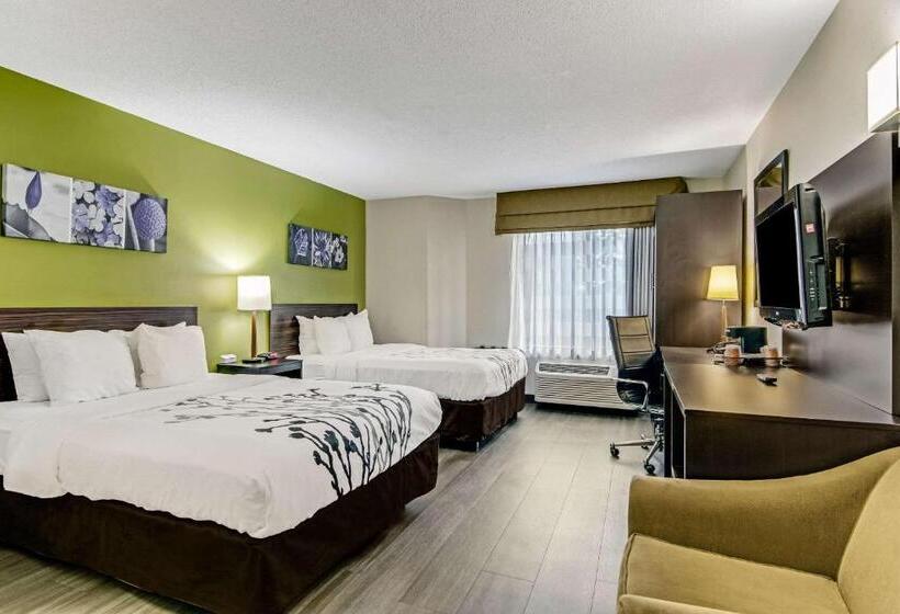 ２ダブルベッドのスタンダードルーム, Sleep Inn Near I 80 And I 94