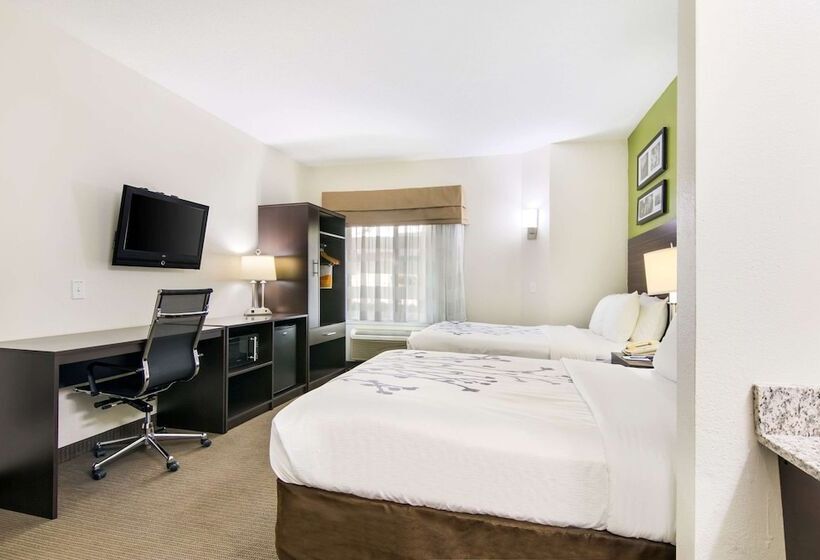 غرفه قياسيه سريرين مزدوجين, Sleep Inn Peachtree City   Atlanta