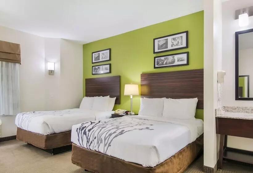 2ダブルベッドのスタンダードルーム, Sleep Inn Peachtree City Atlanta